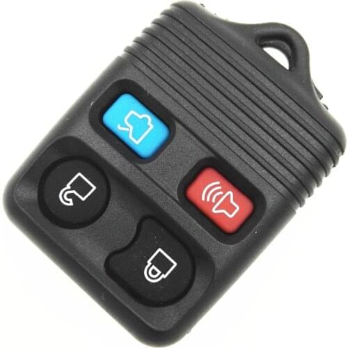 Replacement 4 Button Blank Key for Ford Mustang Focus Lincoln LS Town Car Mercury Grand Marquis Sable Key Remote Case Fob Cover
