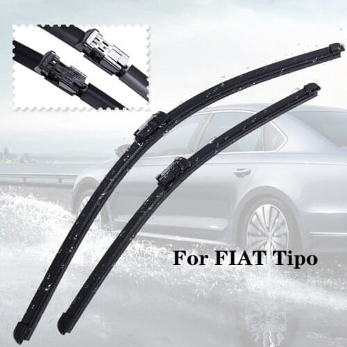 Wiper blades For FIAT Tipo from 2015 2016 2017 Clean car windshield