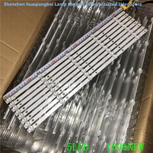8pcs/lot 5led LED Backlight strip HI QUALITY Philips 55 inch TV K550WDC1 A2 4708-K55WDC-A2113N01 55U5080 544mm