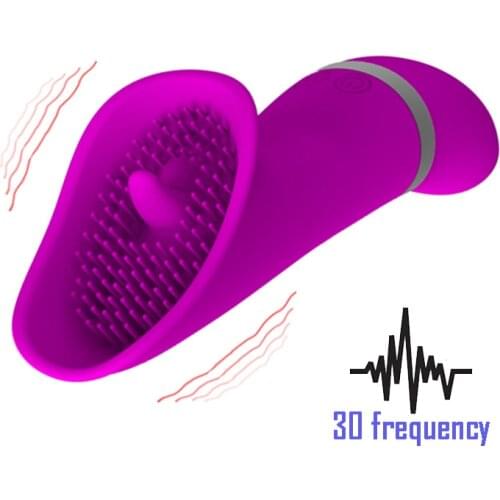 30 Frequency Tongue Vibrator Nipple Clitoris Vibrator Pussy Pump Silicone Oral Sex Simulator Sex Toys For Women Sex Product