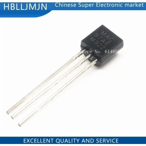 20PCS MAC97A6 6A 400V TO-92 IC