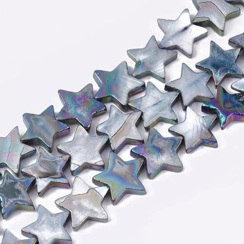 1 Strand Freshwater Shell Stars Beads Strands for jewelry making DIY Necklace Bracelet Earring Decor Accessories