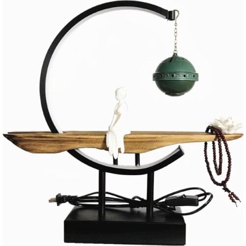 Electricity Backflow Incense Burner Creative Chinese Zen Ceramic Hanging Stove Incense Burner Line Aroma Home Decoration I60B