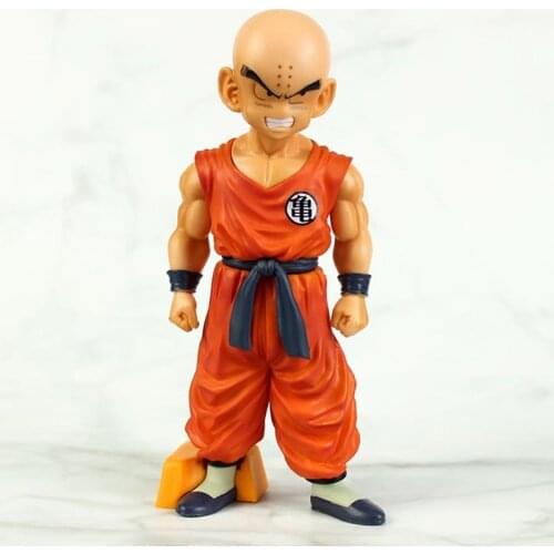 18cm Japan Anime Dragon Ball Action Figures Super Krillin Dbz PVC Model Desktop Decor Collection Toys For Kids Christmas Gifts