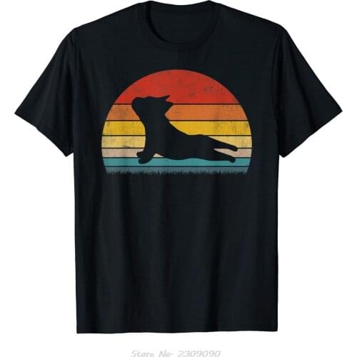 French Bulldog Yoga Shirt Funny Frenchie Tshirt New Men Cotton O-neck T-shirt Hip Hop Tees Tops Harajuku