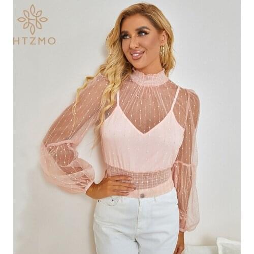 HTZMO Polka Dot Blouses