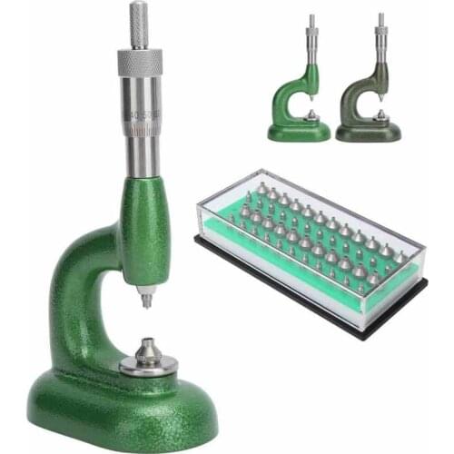 46 Jewelry Hole Rhinestones Jewelry Setting Machine Thread Pitch Micrometer Watch Holder Watchmaker Watch Repair Tool