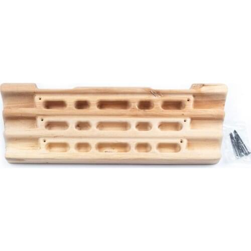 Custom Make Cheap Indoor Bouldering Traning Wood Rock Climbing Finger Training Board