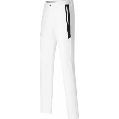 New style golf sports casual pants mens straight-leg trousers non-iron sports casual pants mens bottoms