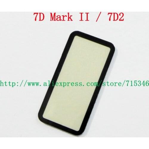 NEW Top Outer LCD Display Window Glass Cover For Canon EOS 7D Mark II / 7D2 Repair Part