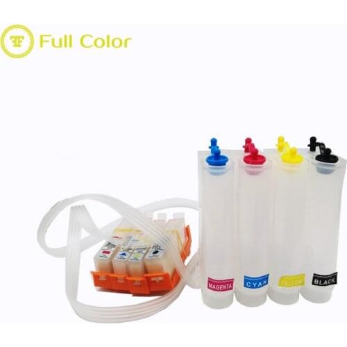 FULLCOLOR refillable cartridge ciss with auto reset chip 920 compatible for hp 6000 6500 7000 7500a printer