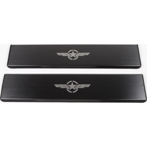 Seat Anti-kick Panel Cover Star Wing Trim for Jeep Compass 2017+ Car Accessories Car Decal Sticker Interior Decoration Brand New