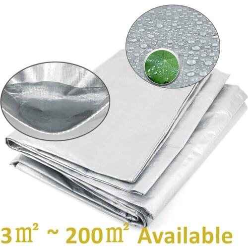 Outdoor Rainproof PE Tarpaulin Thickened Awning Shade Sails Garden Car Truck Waterproof Roof Pet House Cover