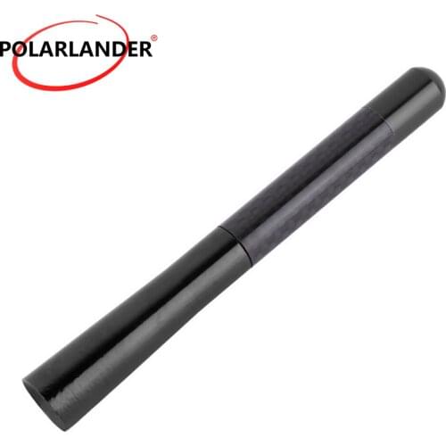 High Quality Universal car antenna car radio antenna Short Carbon Fiber Car Antenna 12CM Screw Aluminum voiture Polarlander