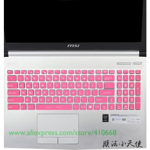For MSI GE75 GT76 titan / GE65 GE 75 raider / GP75 leopard / GF75 thin / GP65 9SE 9SD Laptop Keyboard Cover Skin Protector Film