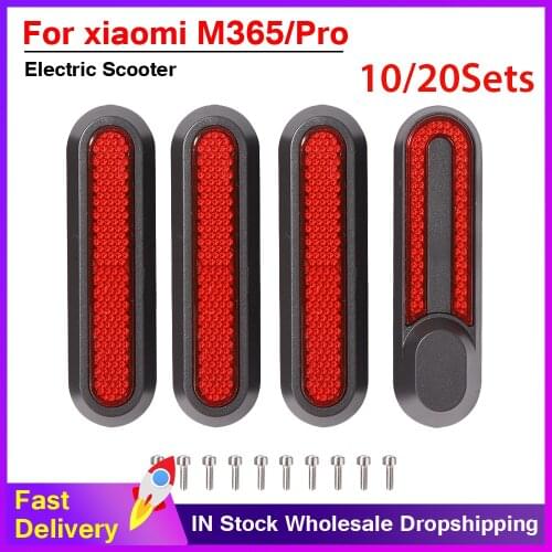 10/20Sets New Front Wheel Cover Protect Shell For Xiaomi Electric Scooter Pro 2/1s/M365 Pro Front Rear Safety Reflective Shell