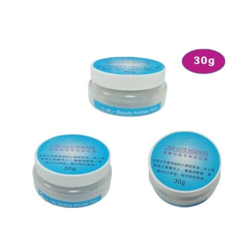 10 Pcs 30g Eyelash Remover Glue with 20pcs Comb Brush By Free Shipping