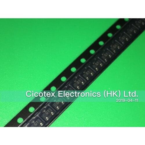 100pcs/lot MMBT5551 SOT23 5551 G1 TRANS NPN 160V 0.6A SOT-23 MMBT5551LT1G MMBT5551-7-F