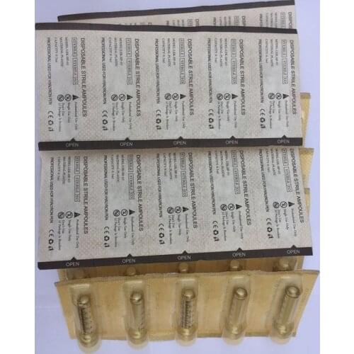 20/30/50/100pcs 0.3ml&0.5ml Sterile Ampoule Head Syringe Needle for Hyaluron Pen Atomizer Gun Anti Wrinkle Lip Lifting no Liquid