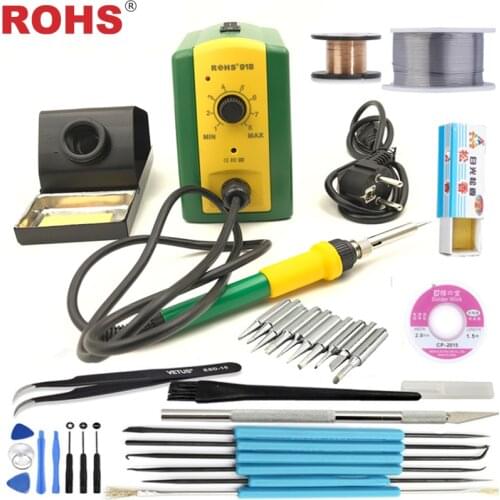 70W Adjustable Constant Temperature Soldering Iron Soldering Station Welding Solder Iron Electronic Rework Repair 936 936D E60W