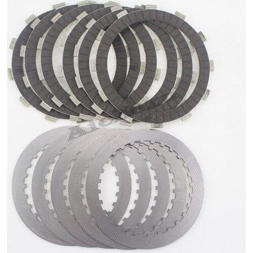 ACZ Motorcycle A Set Clutch Friction Plates & Steel Clutch Frictions Discs Kit FOR HONDA CB400 VTEC400 CB-1 CBR23 NC23 CB750