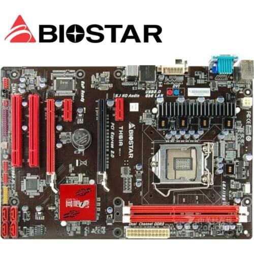 Free shipping 100% original motherboard for Biostar TH61A LGA 1155 DDR3 Motherboard Desktop Boards