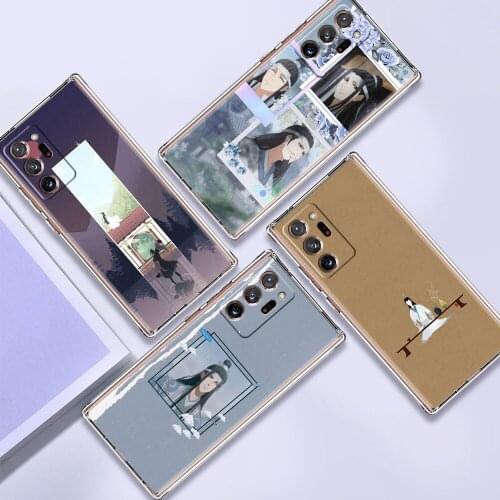 Anime Mo Dao Zu Shi Case for Samsung Note 20 Ultra 10 Plus 5G 8 9 Transparent Cover M51 M31 M30 Soft Silicone Couqe Caso Capa
