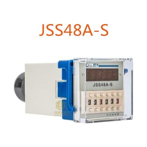 Digital Display Cycle Control Time Relay JSS48A-S 220V 380V DH48S-S Cyclic Operation Repeat Action Digital Anytime Stable