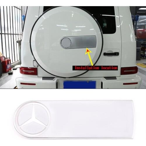 For 2004-2020 Mercedes-Benz G-Class W463 W464 G500 spare tire car label decoration sticker