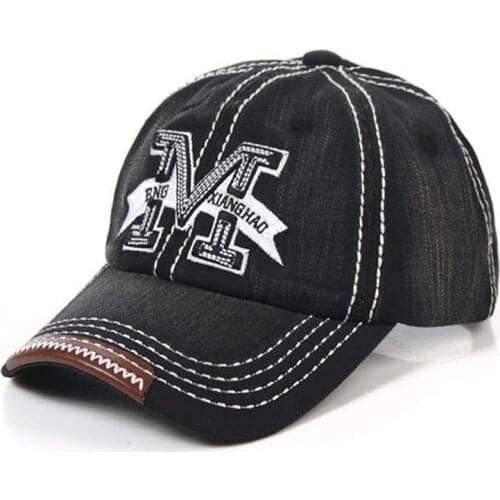 Jeans Womens Baseball Cap Mens Dad Hat Caps For Women Snapback Trucker Cap Gorras Vintage Bone Summer Casual Men Baseball Hat