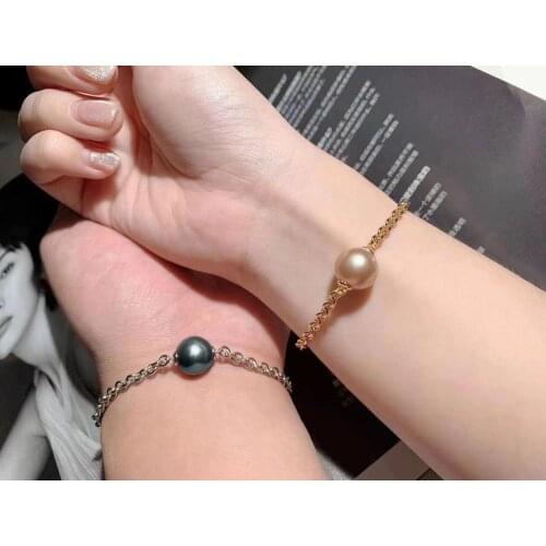 Classical 925 Sterling Silver Bracelet Mountings ADJUSTABLE Findings Jewelry Parts Fittings Accessories for Pearls