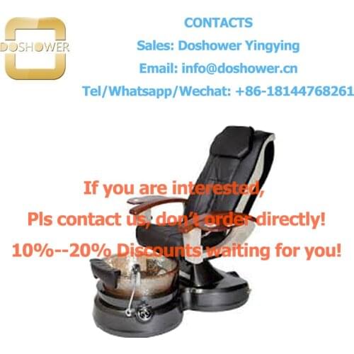 Doshower DS-L4004-B foot massage sofa chair with nail care tools and equipment for pedicure chair