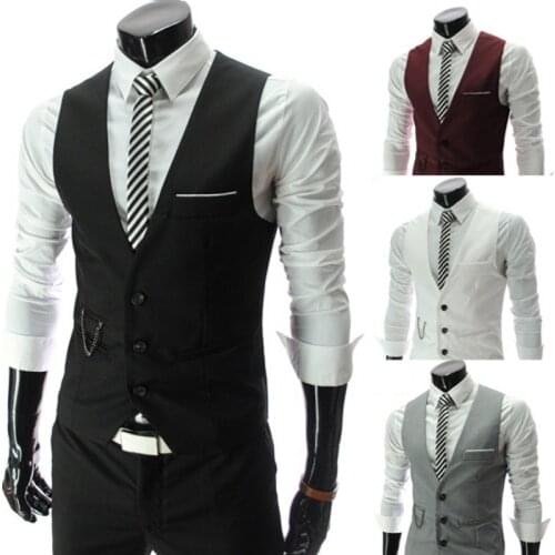 Liser Men's Suit Vests
