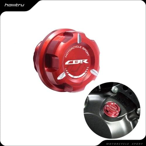 Motorcycle Engine Oil Cap Bolt Screw Filler Cover Case for Honda CBR CBR600F CBR650F CBR125R CBR300R CBR600RR CBR900RR CBR1000RR