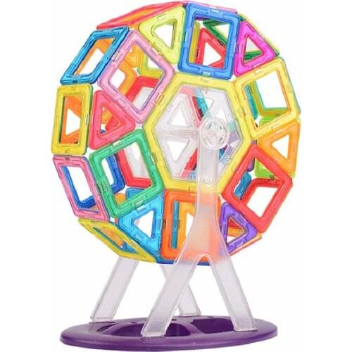 Magnetic Building Blocks Set Puzzle Bulk Magnetic Piece Shape Complete Size Universal Exercise Child Hands-on Ability Toy