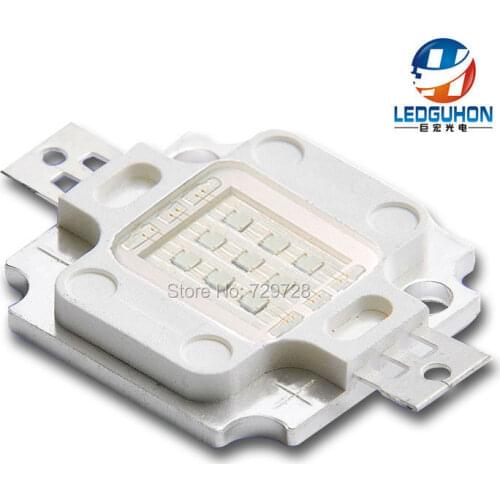 R1C square bracket Epileds 40mil chip 10W green color led