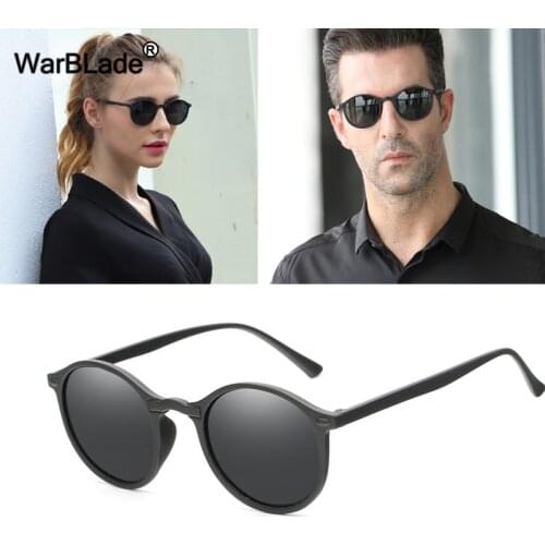 WarBLade Vintage Women Polarized Sunglasses Men Retro Round Small Sun Glasses Male Driving Goggle UV400 Eyewear Gafas de sol