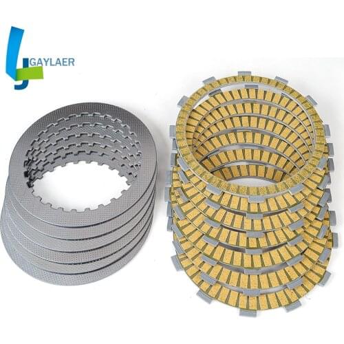 Motorcycle Clutch Plates Steel Friction Plate for Honda CB750 Nighthawk 750 1991-2003 CB750F Seven Fifty 1992-2002 22321-MN4-000
