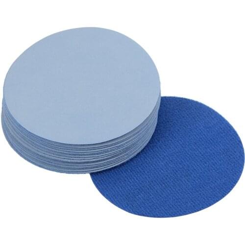 Uxcell 20 Pcs 3-inch Hook and Loop Sanding Disc Wet / Dry Silicon Carbide 5000 Grit