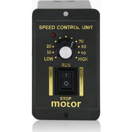 1pc 6W-250W AC 220V 50/60HZ Motor Speed Controller Pinpoint Regulator Forward and Backward Motor Controller