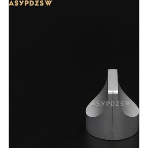 1 PCS HIFI Duckbill matte silver 28*28 Full aluminum amplifier solid Volume potentiometer knob