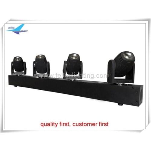 4 pieces 4x10w rgbw moving head led beam light,dj disco led light mini led moving head light