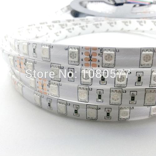 5m/reel DC24V 5050 RGB LED strip Waterproof 300 LED SMD 5050 LED flexible light strip 60 led/m