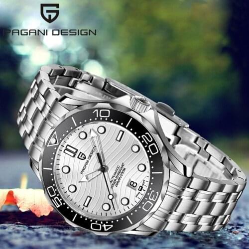 2021 New PAGANI DESIGN Automatic Watch Men Top Luxury Brand Business Mechanical Watch For Men 100M Waterproof Relogio Masculino