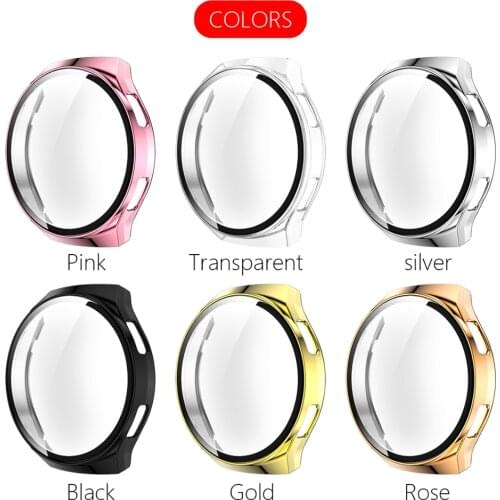 Screen Protector Cover for Huawei Watch GT 2e Case gt 2e electroplated Soft Tpu Scratch-resistant Shell Lightweight Bumper