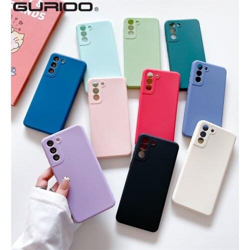 Square Soft Silicone Phone Case For Samsung Galaxy A52 A72 A82 A42 A32 A22 A12 Note 10 Pro S21 S20 FE Ultra S10 Plus Back Cover