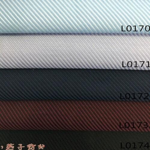 Of denim shirts cloth cotton polyester cotton yarn dyed shirt fabric density in spring and summer dress material DIY