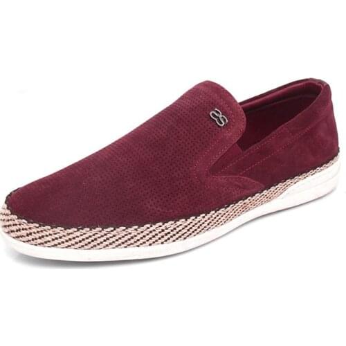 SHENBINs Handmade Espadrilles with Woven Straw Matting, Purple Suede, Mens Casual Footwear, Shenbins Loafers