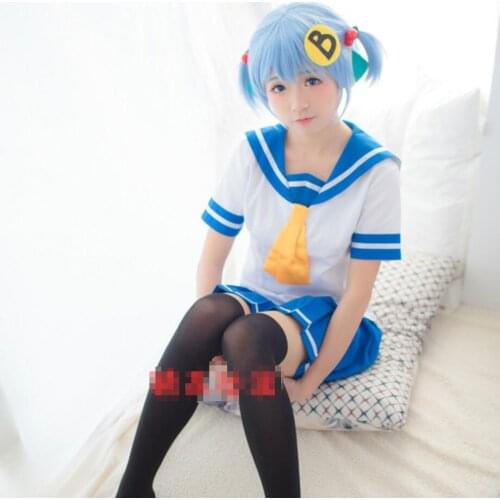Cosplay B Halloween party girls female summer JK School uniform costume Sailor suit Anime cartoon Daily uniforms costume