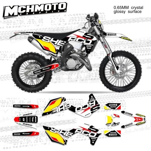 MCHMFG Decal for Sherco SE SEF SER 125 250 300 450 2017 2018 2019 2020 Motorcycle Fairing Sticker Kit